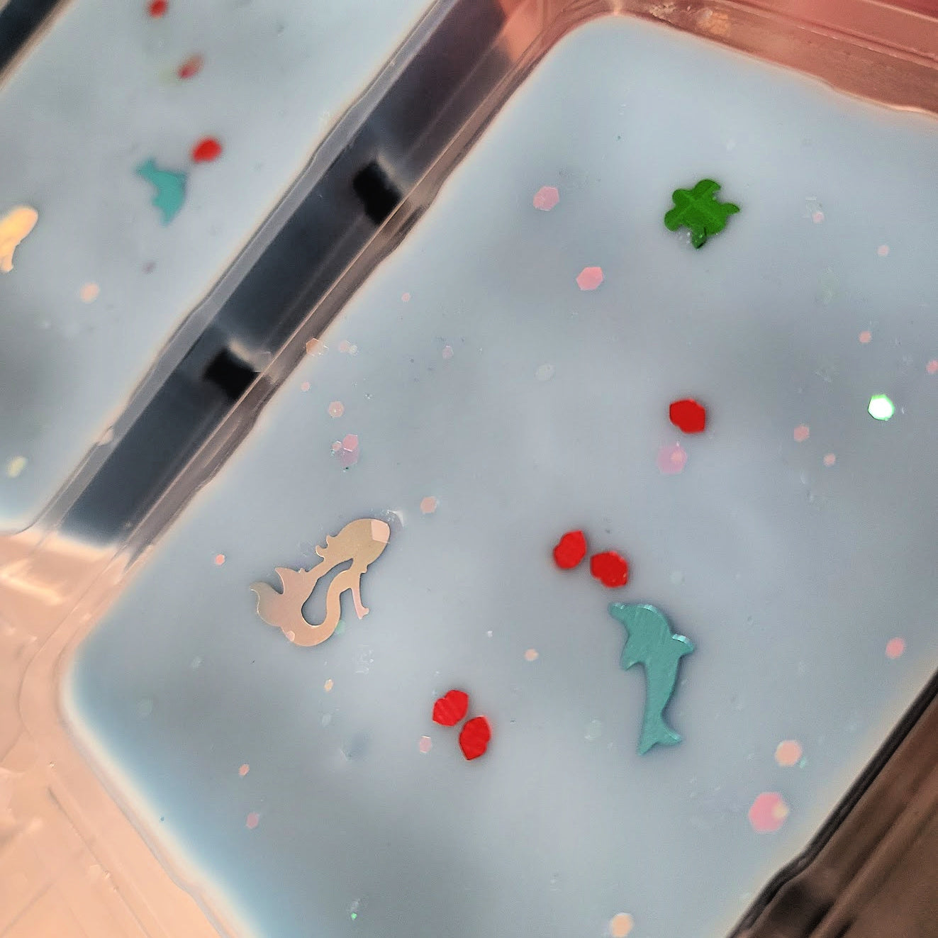 Kiss the Girl Clamshell (mermaid smooches + mermaid munchies + turquoise waters)