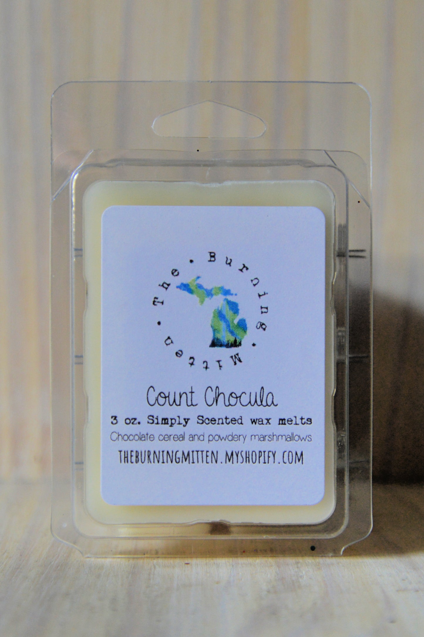 Count Chocula Simply Scented Clamshell (chocolate cereal and powdery marshmallows)