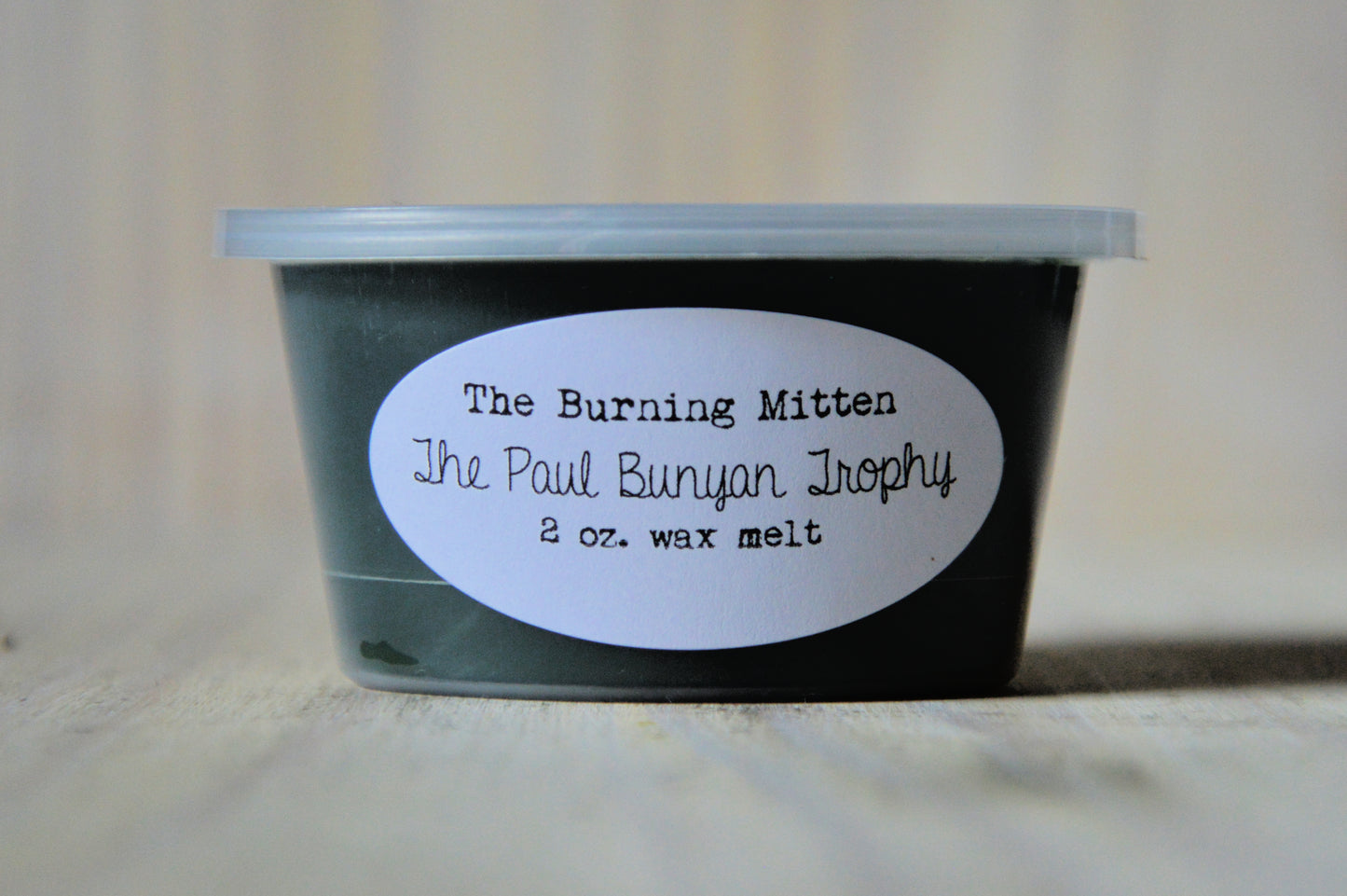 The Paul Bunyan Trophy Scent Shot (blueberry muffin + lime zest + vanilla pound cake + cream cheese frosting)