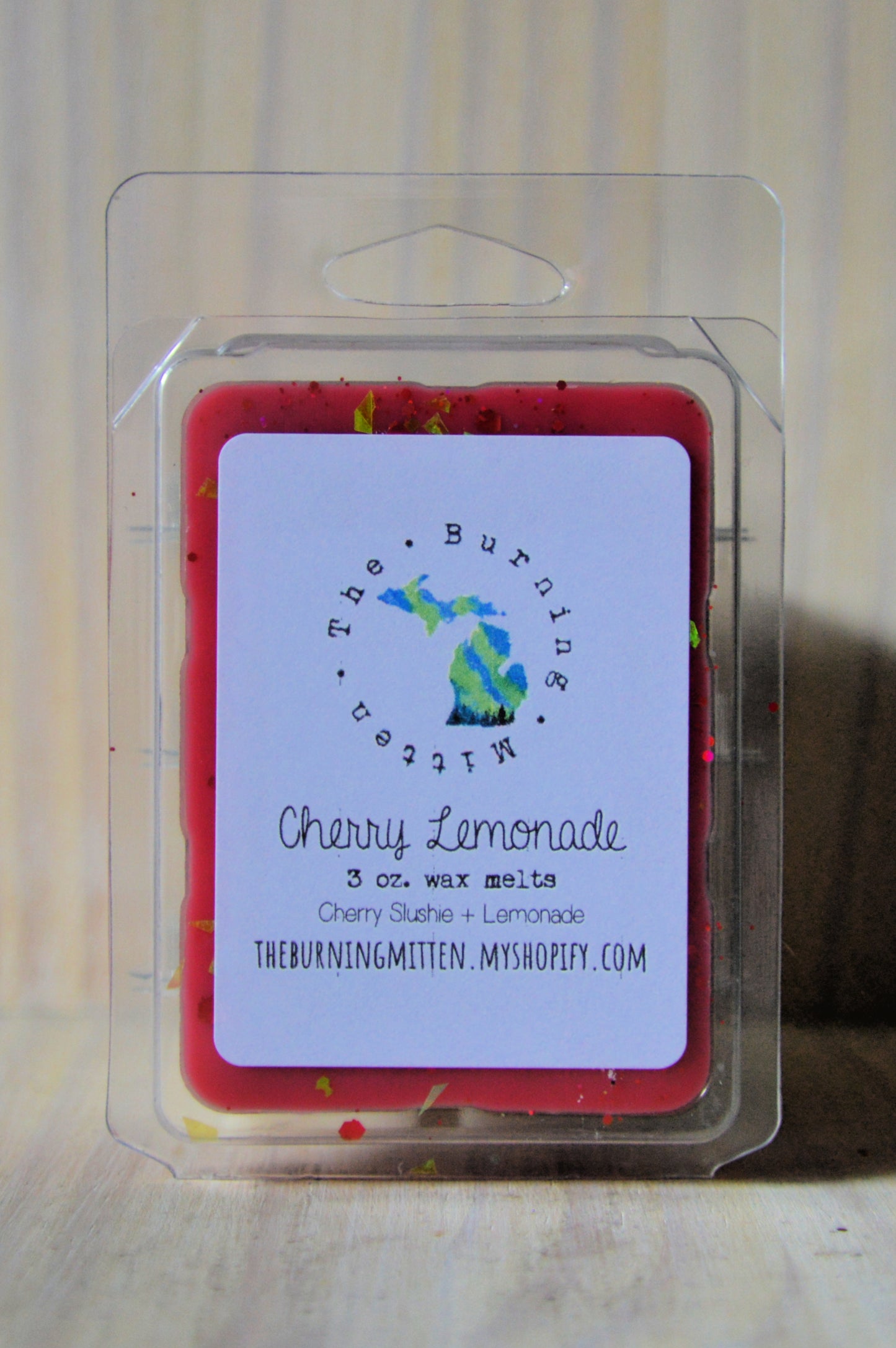 Cherry Lemonade Clamshell (cherry slushie + lemonade)