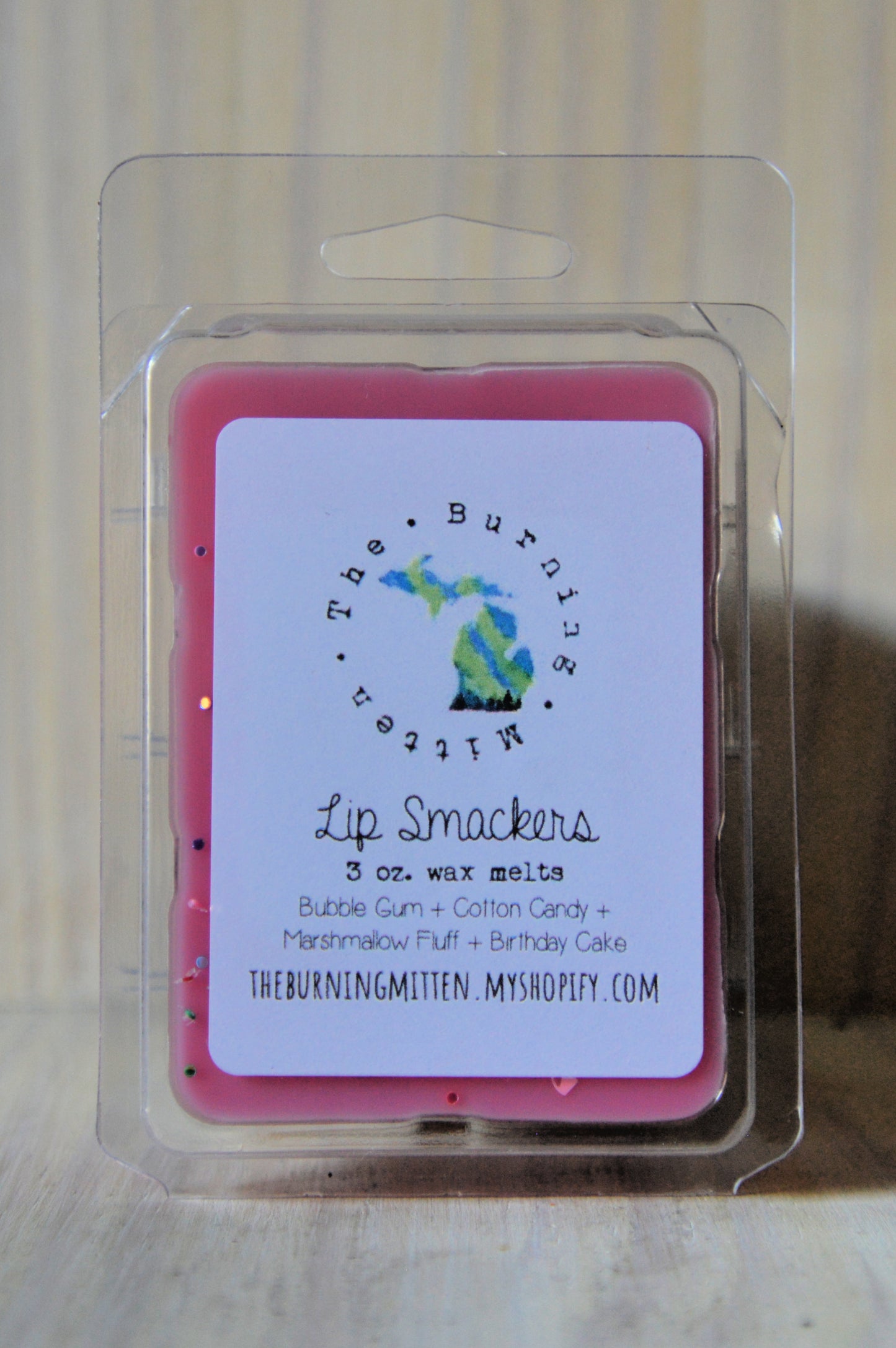 Lip Smackers Clamshell (bubble gum + cotton candy + marshmallow fluff + birthday cake)