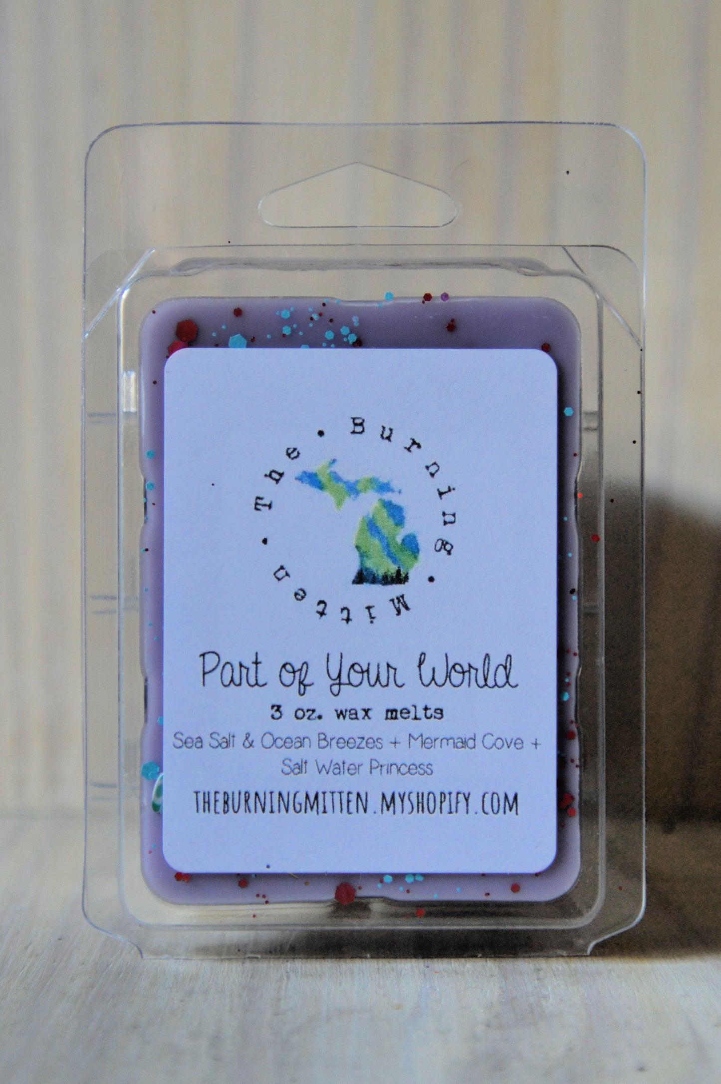 Part of Your World Clamshell (sea salt & ocean breezes + mermaid cove + salt water princess)