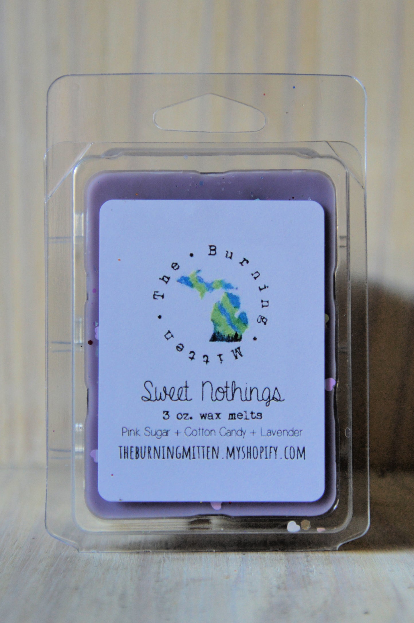 Sweet Nothings Clamshell (pink sugar + cotton candy + lavender)