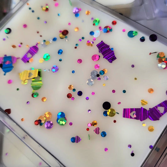 Birthday Cake Shake Clamshell (birthday cake milkshake + rainbow sprinkles)