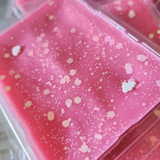 Cotton Candy Clouds Clamshell (cotton candy + bubble gum + boardwalk marshmallow clouds)