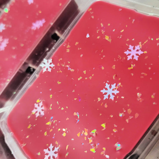 Bing Clamshell (cherries on snow + fresh sparkling snow)