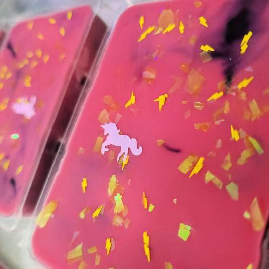 Electric Unicorn Clamshell (froot loops + unicorn farts)
