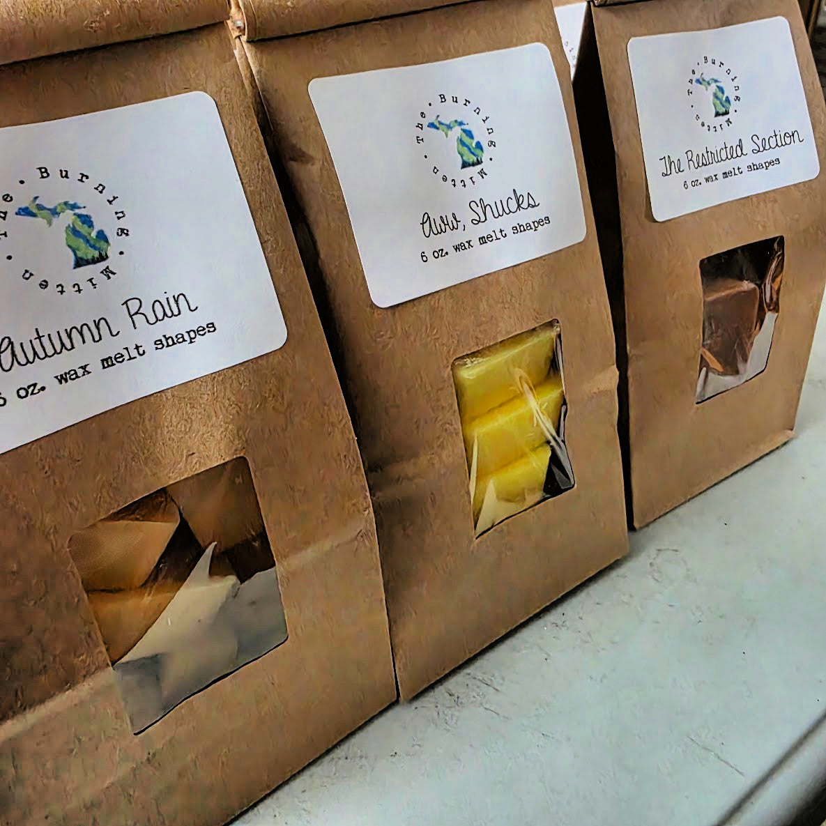 Custom Order of Set of 2 (6 oz. each) Bakery Bags