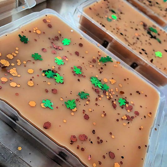 I Don't Give a Luck Clamshell (irish cream coffee + cinnamon vanilla chai)