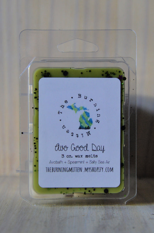 Avo Good Day Clamshell (avobath + spearmint + salty sea air)