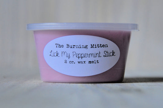 Lick My Peppermint Stick Scent Shot (crushed peppermint candy canes + north pole)
