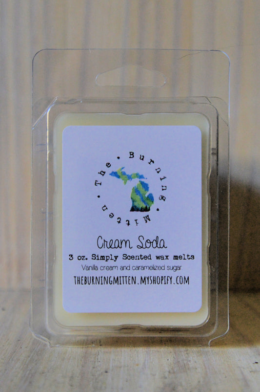 Cream Soda Simply Scented Clamshell (vanilla cream and caramelized sugar)
