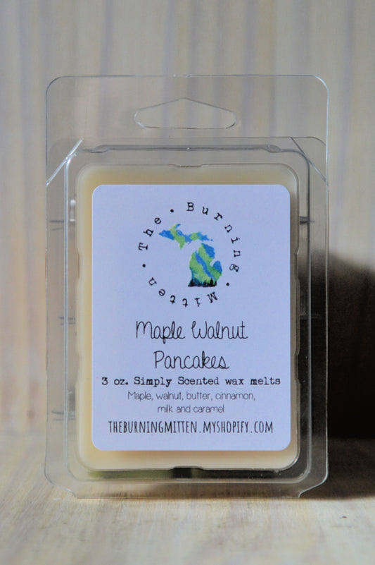 Maple Walnut Pancakes Simply Scented Clamshell (maple, walnut, butter, cinnamon, milk and caramel)