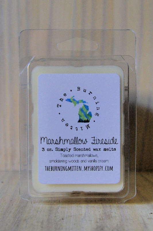 Marshmallow Fireside Simply Scented Clamshell (toasted marshmallows, smoldering woods and vanilla cream)