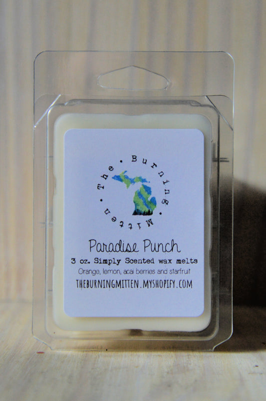 Paradise Punch Simply Scented Clamshell (orange, lemon, acai berries and starfruit)