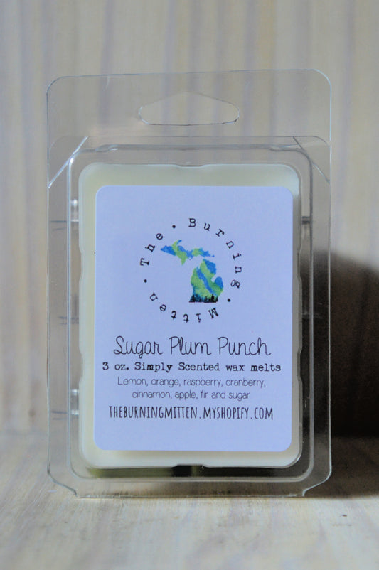 Sugar Plum Punch Simply Scented Clamshell (lemon, orange, raspberry, cranberry, cinnamon, apple, fir and sugar)