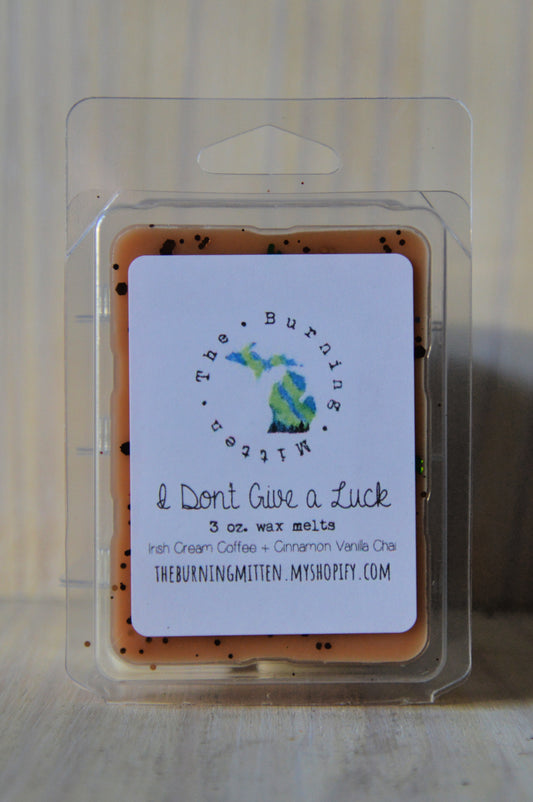 I Don't Give a Luck Clamshell (irish cream coffee + cinnamon vanilla chai)