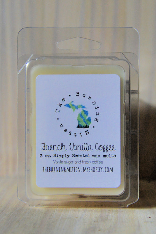 French Vanilla Coffee Simply Scented Clamshell (vanilla sugar and fresh coffee)