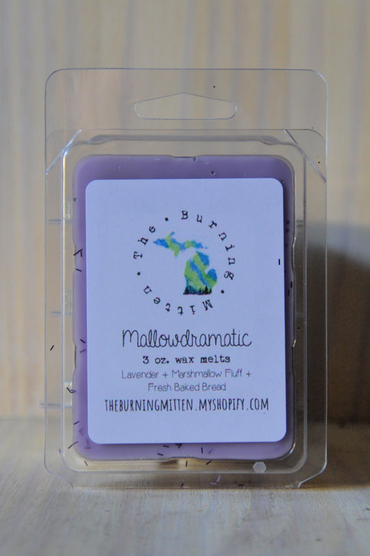 Mallowdramatic Clamshell (lavender + marshmallow fluff + fresh baked bread)