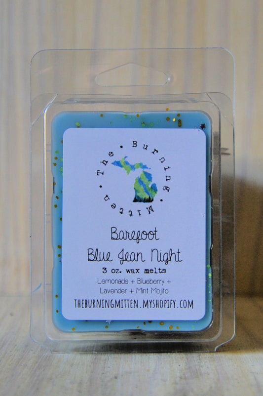 Barefoot Blue Jean Night Clamshell (lemonade + blueberry + lavender + mint mojito)