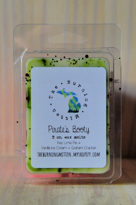 Pirate's Booty Clamshell (key lime pie + vanilla ice cream + graham cracker)