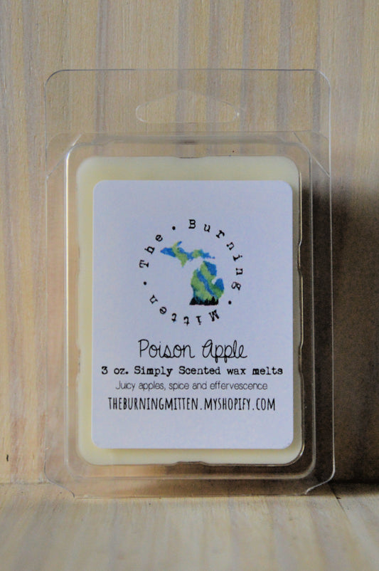 Poison Apple Simply Scented Clamshell (juicy apples, spice and effervescence)