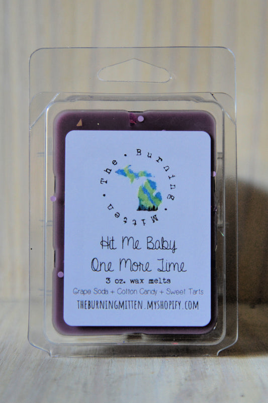 Hit Me Baby One More Time Clamshell (grape soda + cotton candy + sweet tarts)