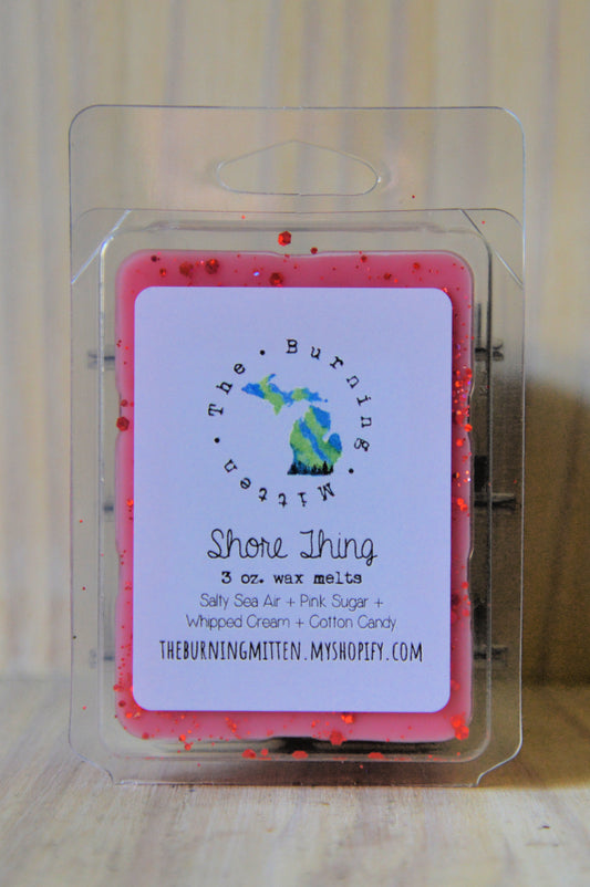 Shore Thing Clamshell (salty sea air + pink sugar + whipped cream + cotton candy)