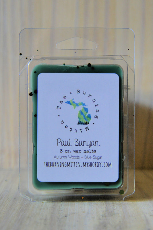 Paul Bunyan Clamshell (autumn woods + blue sugar)