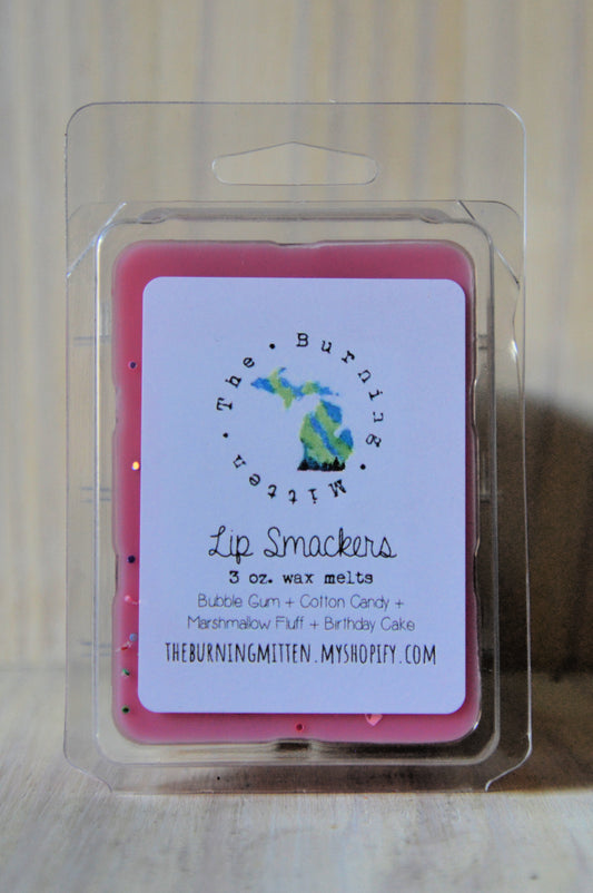 Lip Smackers Clamshell (bubble gum + cotton candy + marshmallow fluff + birthday cake)