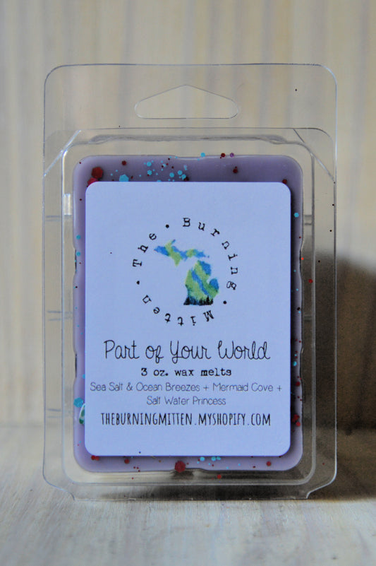Part of Your World Clamshell (sea salt & ocean breezes + mermaid cove + salt water princess)