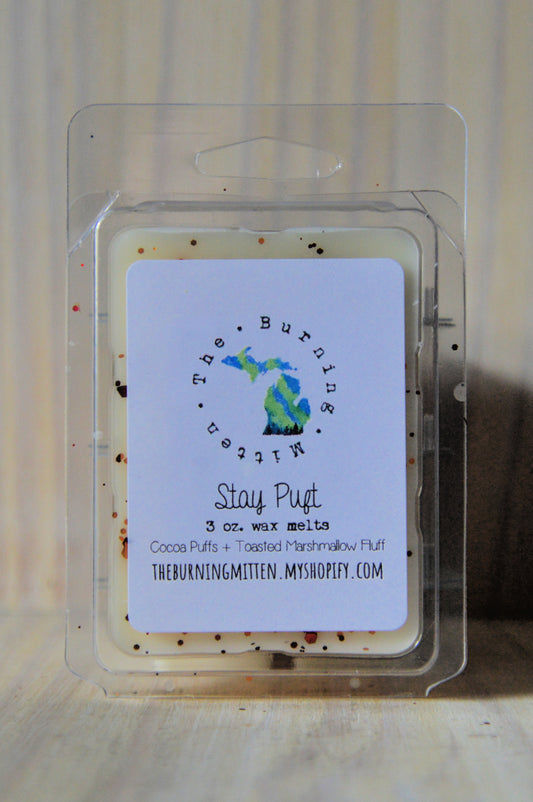 Stay Puft Clamshell (cocoa puffs + toasted marshmallow fluff)