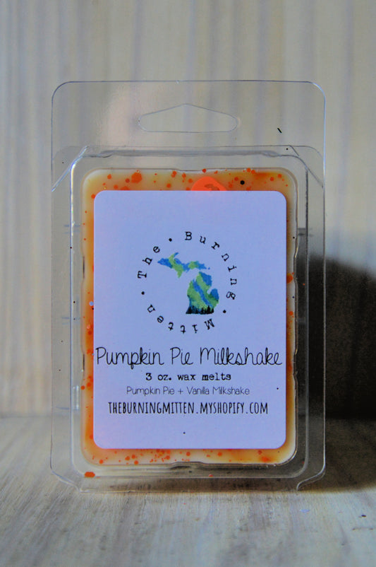 Pumpkin Pie Milkshake Clamshell (pumpkin pie + vanilla milkshake)